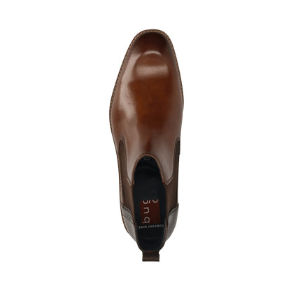 Bugatti Leather Chelsea Boot - Cognac