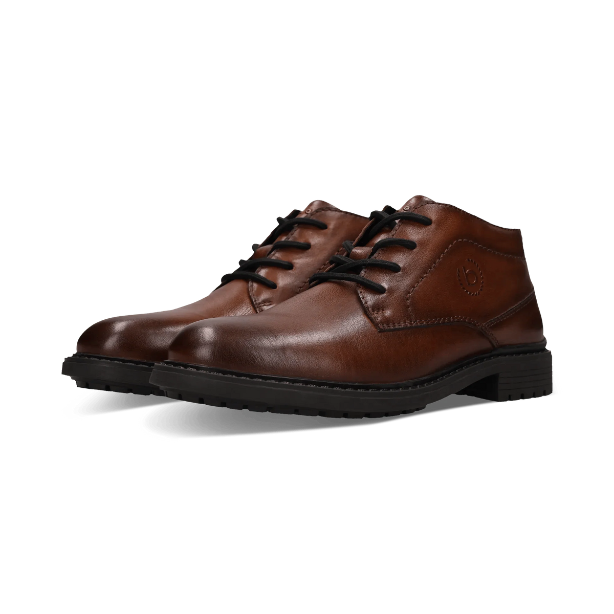 Bugatti Mumbai Leather Boots - Cognac