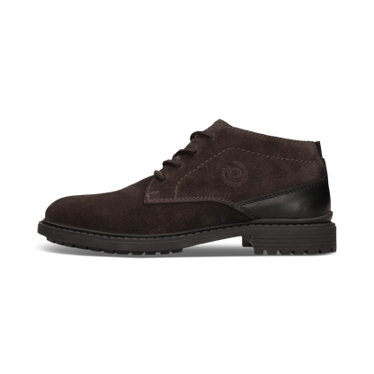 Bugatti Leather Derby Boots - Brown
