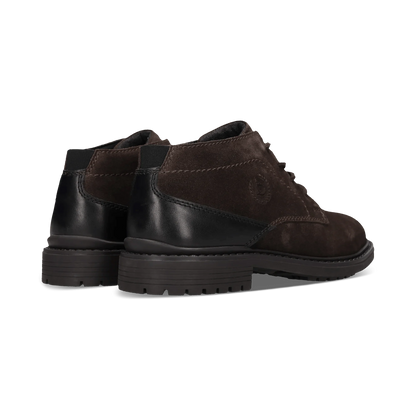 Bugatti Leather Derby Boots - Brown