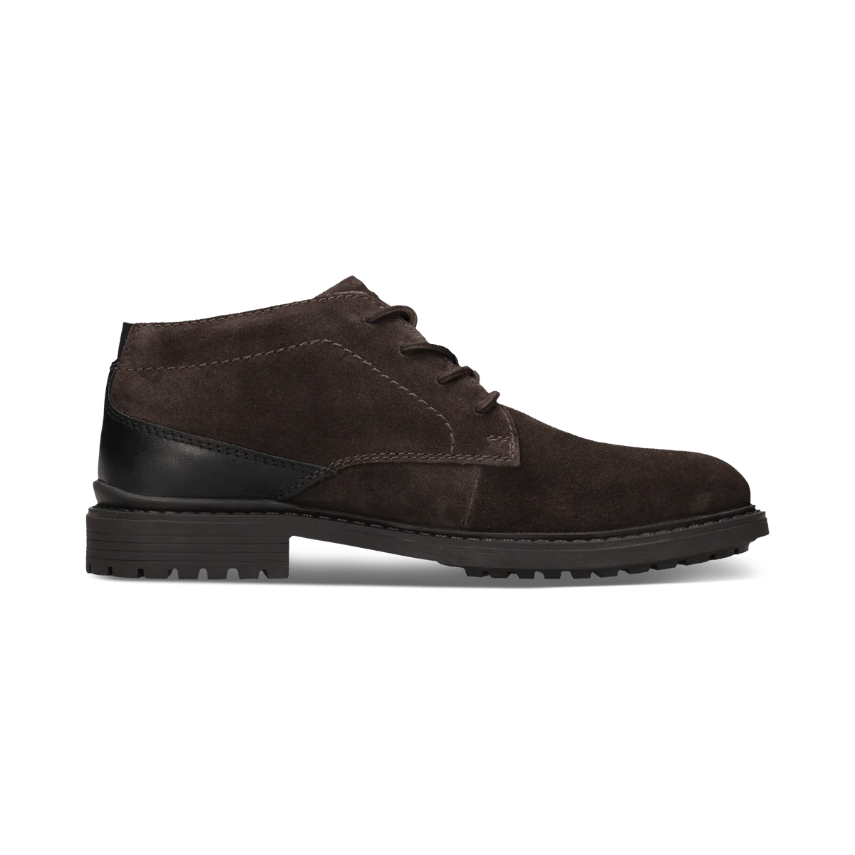 Bugatti Leather Derby Boots - Brown