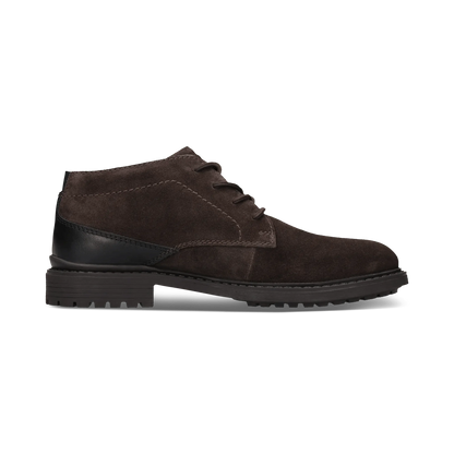 Bugatti Leather Derby Boots - Brown
