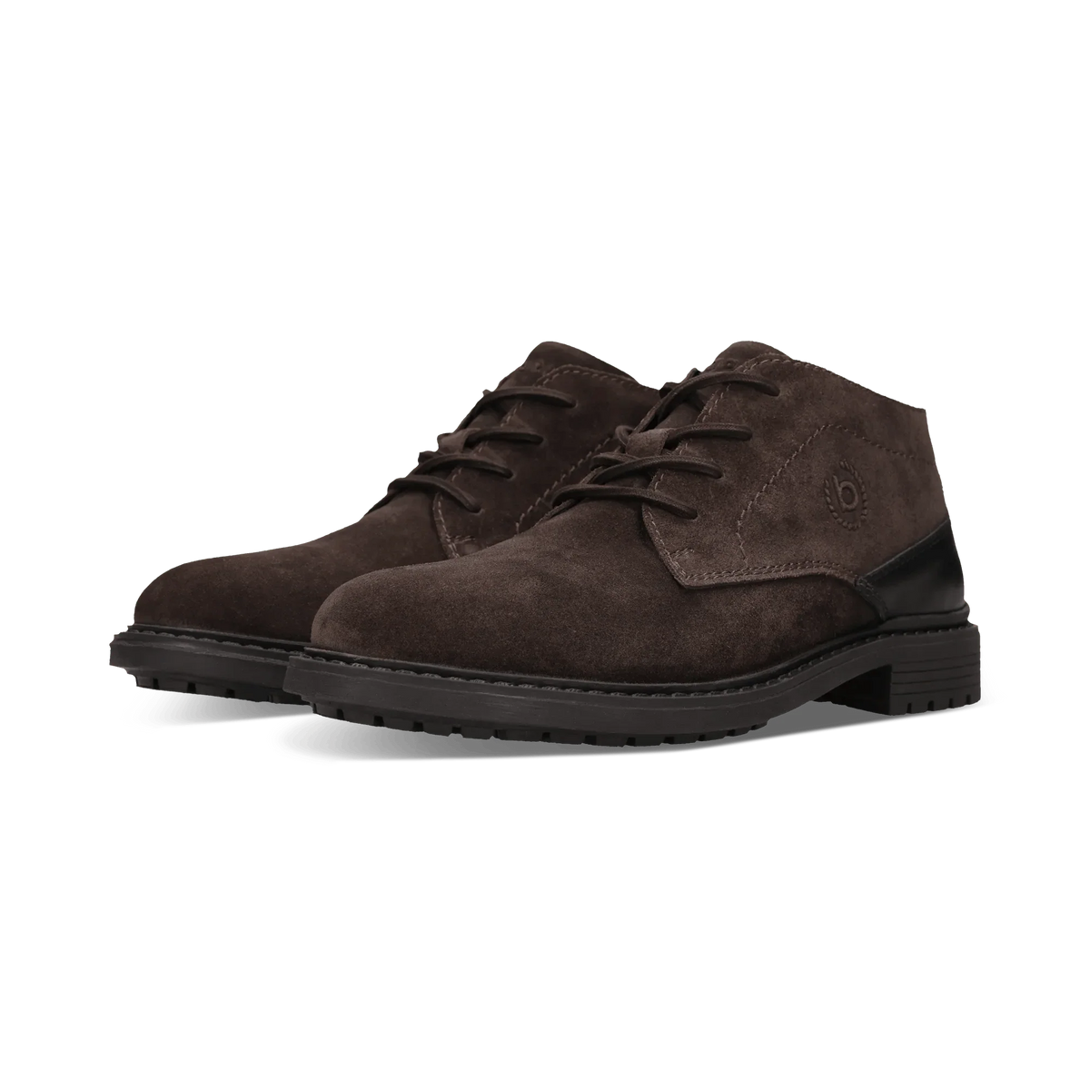 Bugatti Leather Derby Boots - Brown