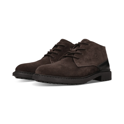 Bugatti Leather Derby Boots - Brown