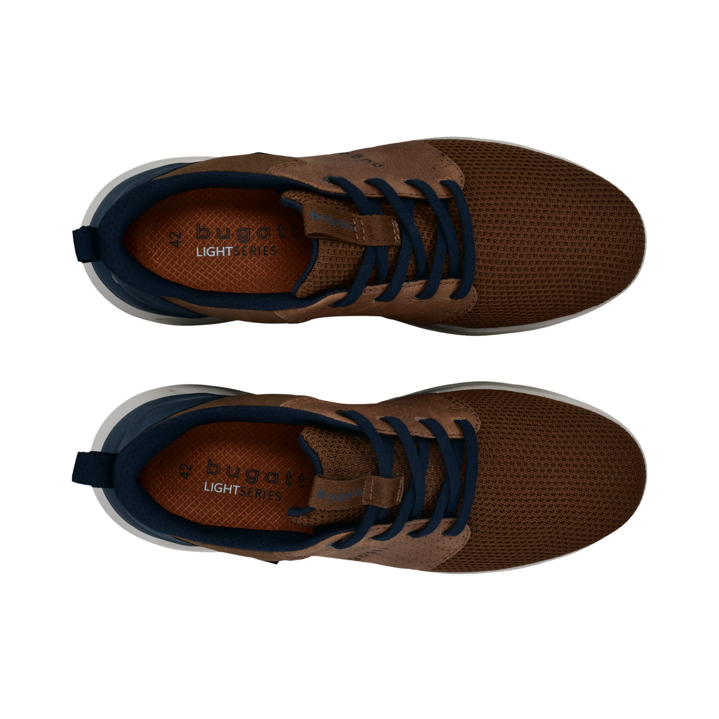 Bugatti Joel Trainers - Cognac