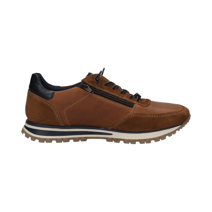 Bugatti Leather Casual Shoe - Cognac
