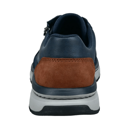 Bugatti Lace Up Trainer -  Dark Blue