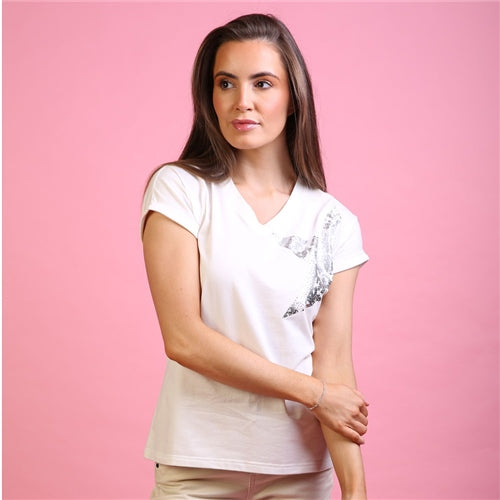 Rant & Rave Bella Tee - Cream