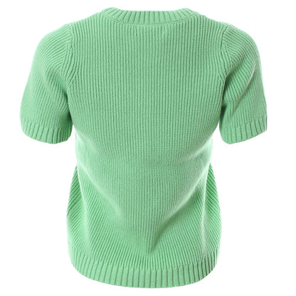 Rant & Rave Clodagh Short Sleeved Knit - Green