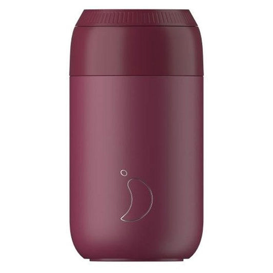 Chilly’s S2 340ml Coffee Cup - Plum Red