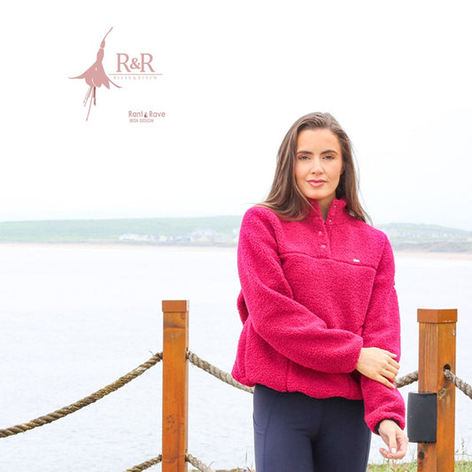 Relax & Renew Maisie Borg Fleece - Pink