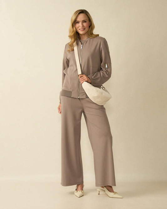 Deck Light Bomber Jacket - Taupe