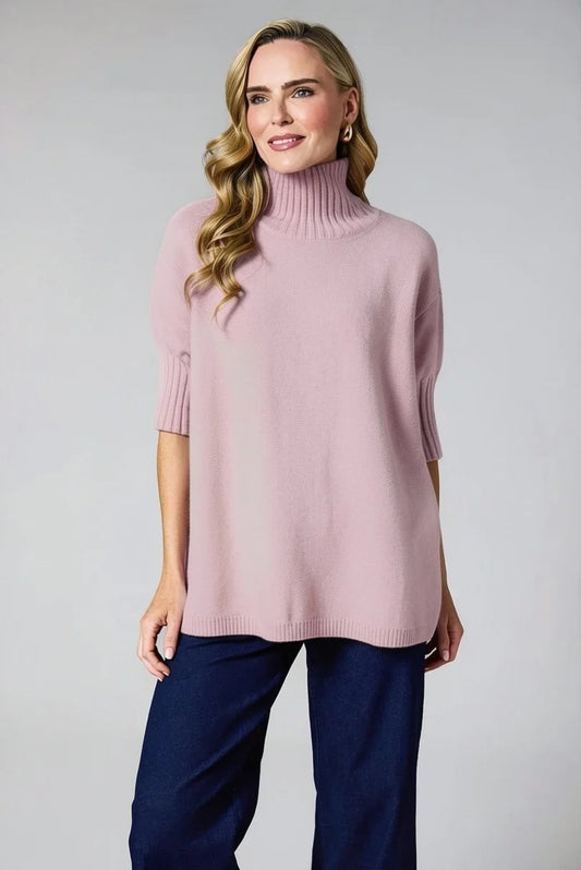 Deck Long Ribbed Knit - Antique Rose