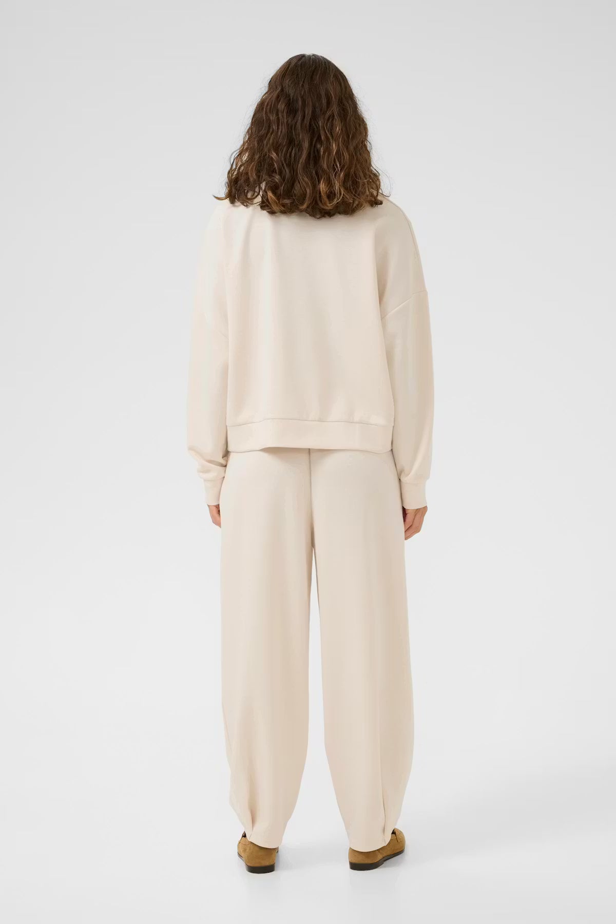 Culture CUalyson Chabrina Trousers - Whitecap