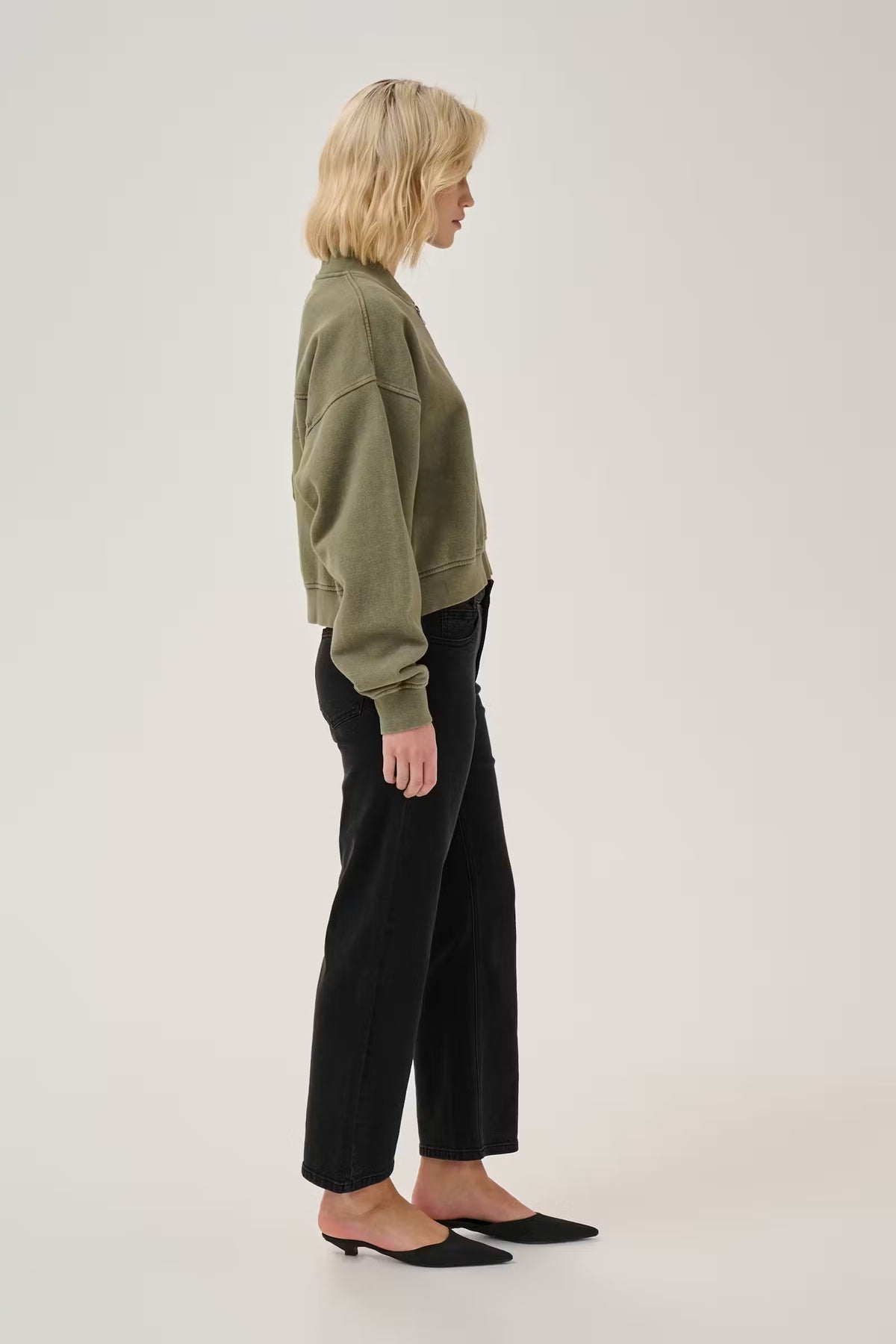My Essential Wardrobe MWValla Straight Jean - Black