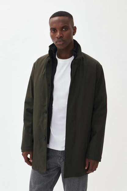 Matinique Philman Coat - Dark Olive