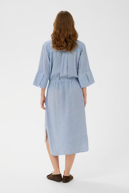 Soaked SLAria Dress - Blue Stripe