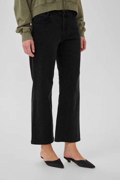 My Essential Wardrobe MWValla Straight Jean - Black