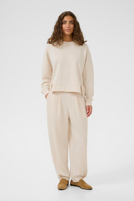 Culture CUalyson Chabrina Trousers - Whitecap