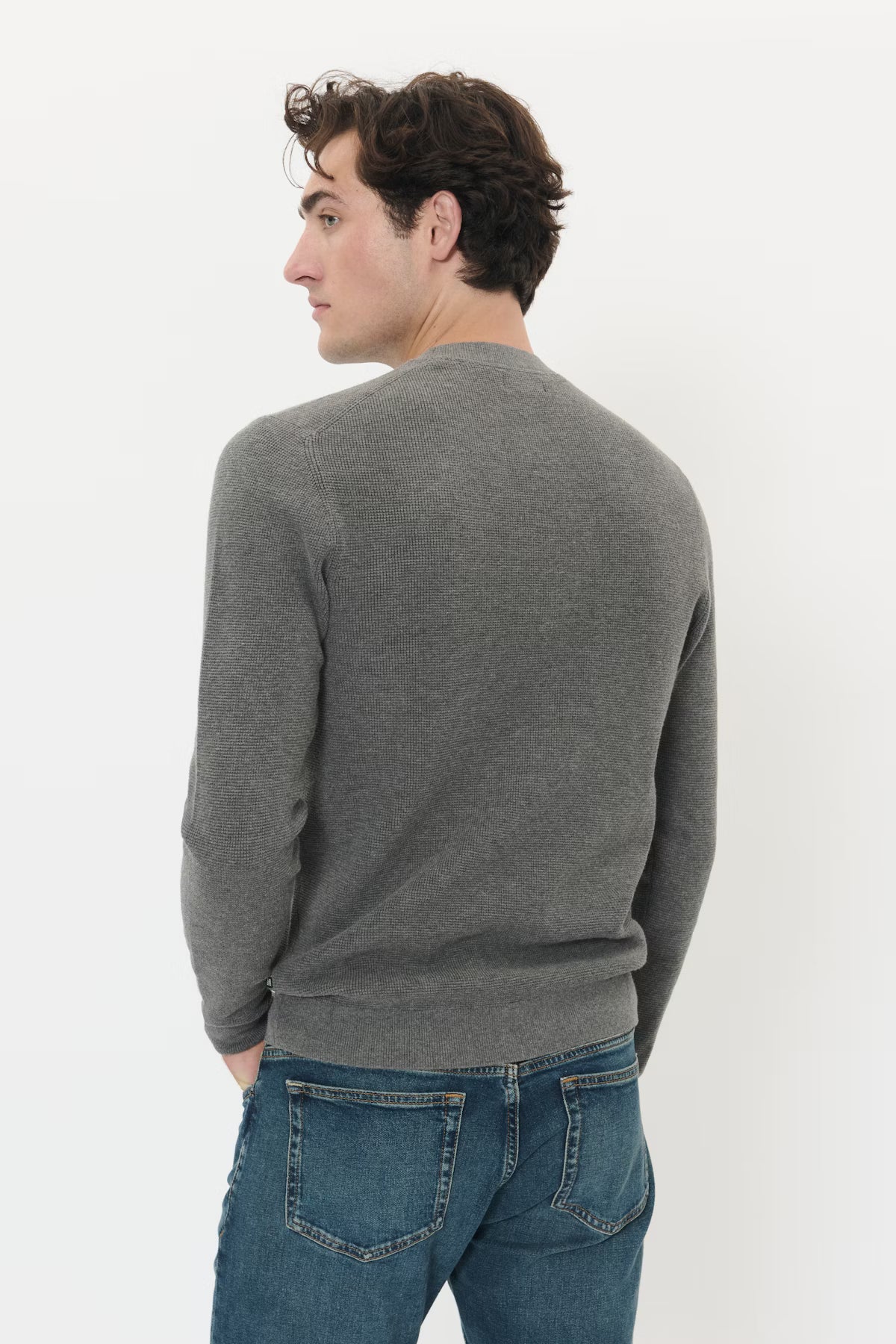 Matinique Lagoon Pullover -  Medium Grey Melange
