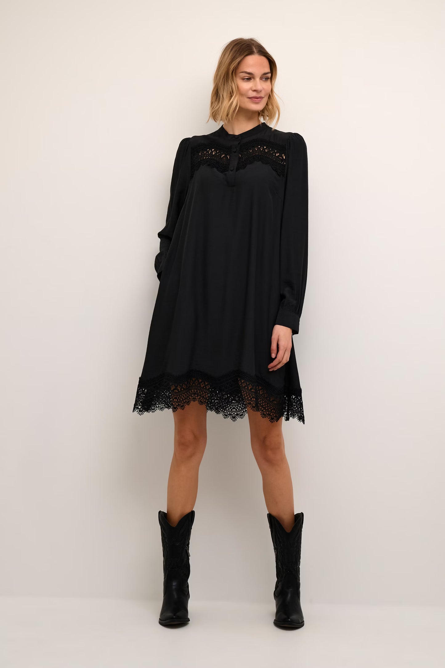 Culture Cutiffany Dress - Black