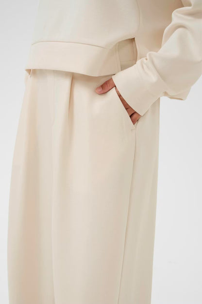 Culture CUalyson Chabrina Trousers - Whitecap