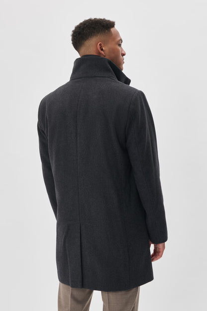 Martinique Harvey Coat - Dark Grey