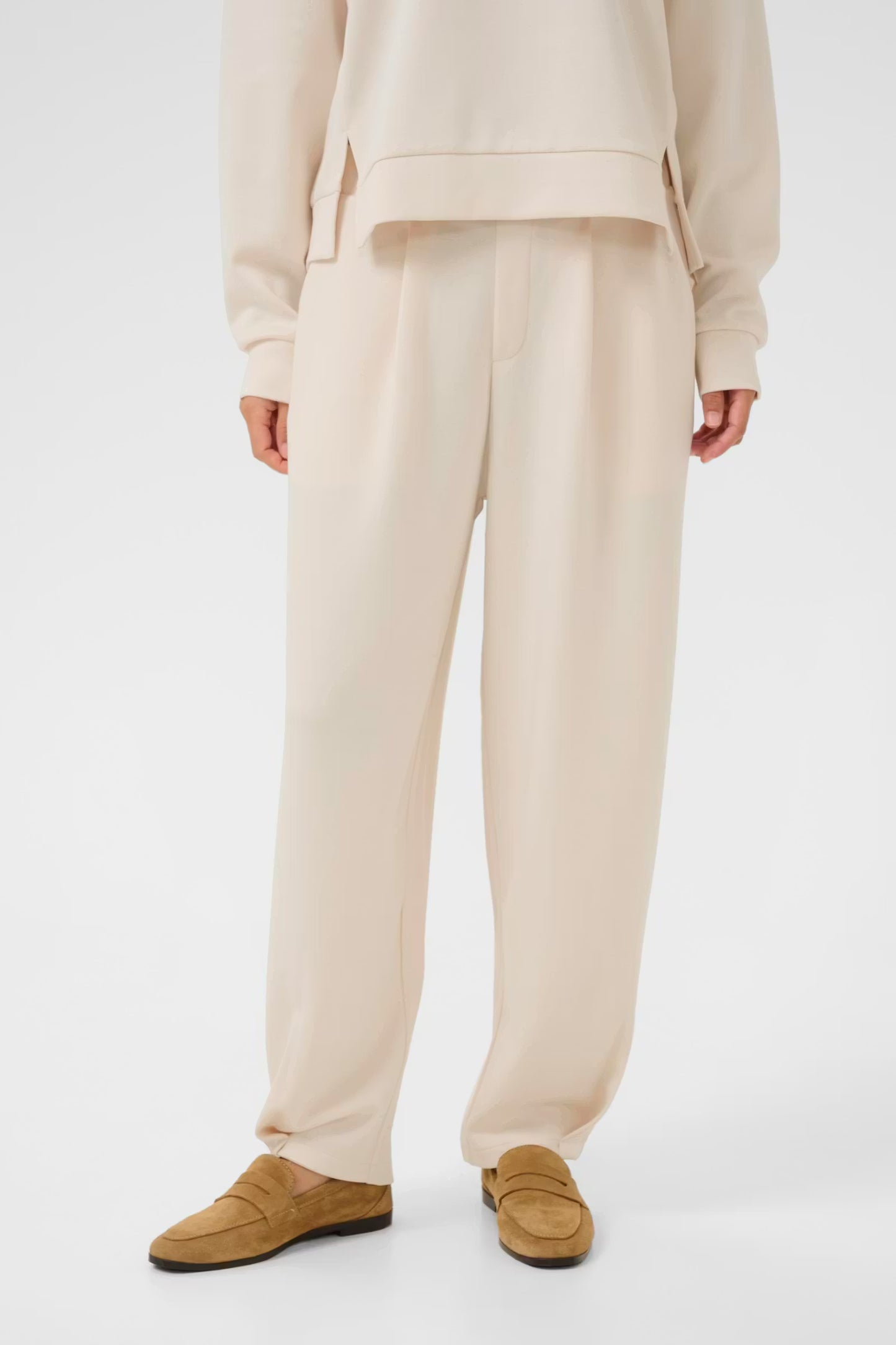 Culture CUalyson Chabrina Trousers - Whitecap