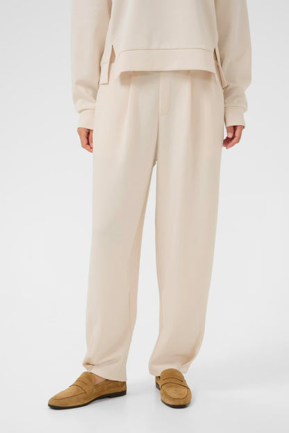 Culture CUalyson Chabrina Trousers - Whitecap