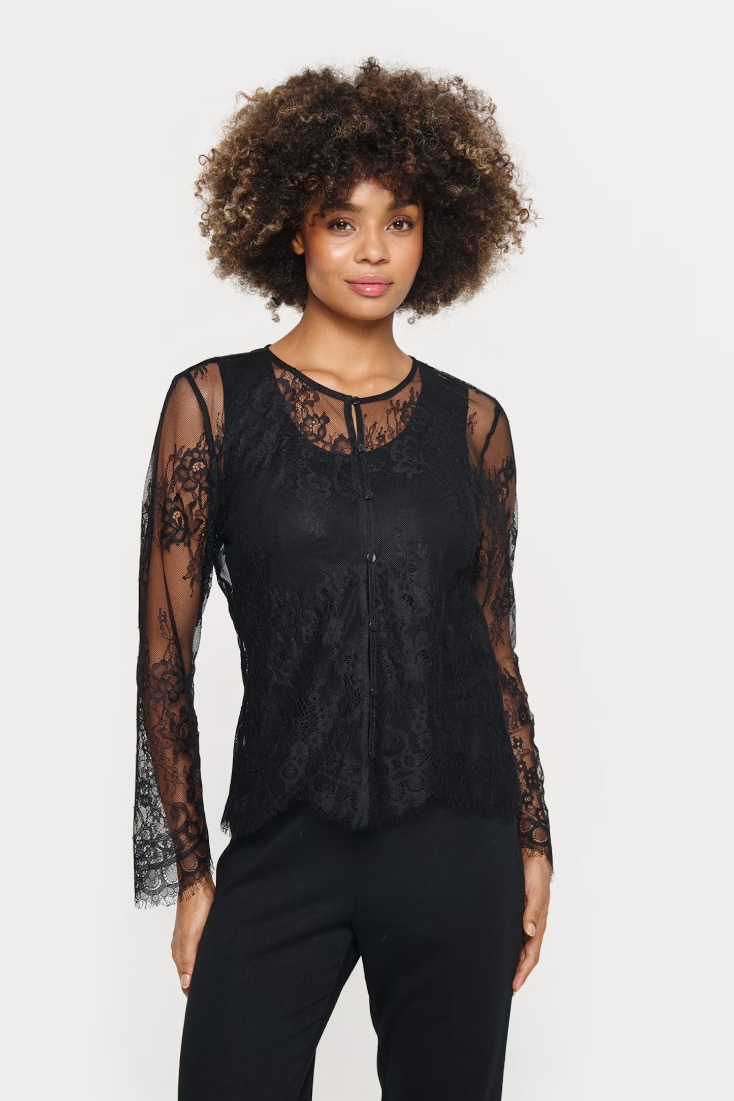 Saint Tropez Zalvia Lace Cardigan