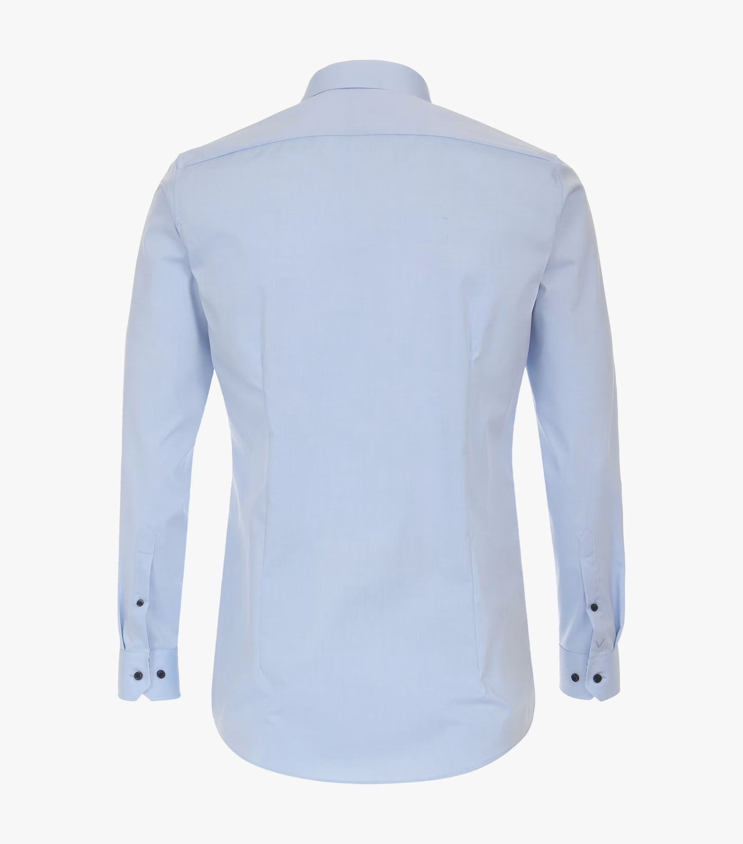 Venti Classic Body Fit Business Shirt - Blue