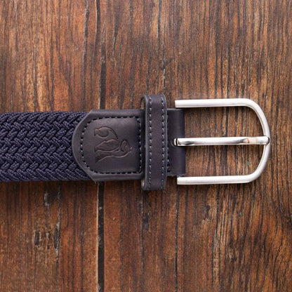 Swole Panda Woven Belt - Navy