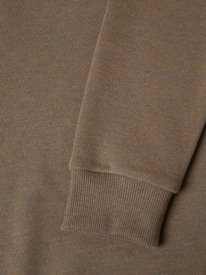 DG's Drifter Half Zip Sweatshirt - Caramel