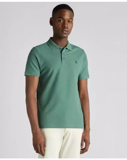 Remus Uomo Short Sleeve Polo Shirt - Green