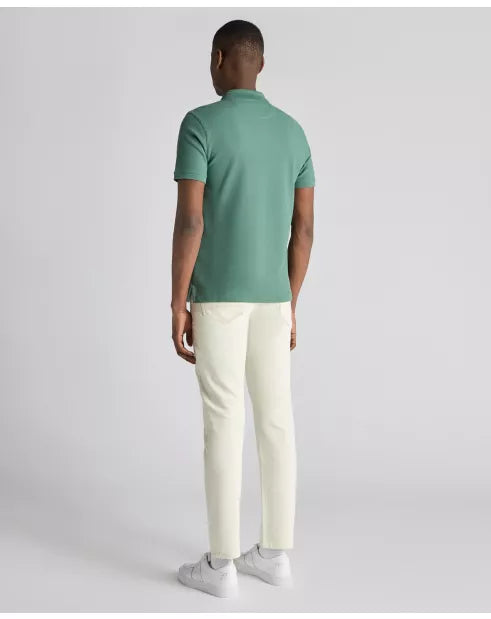 Remus Uomo Short Sleeve Polo Shirt - Green