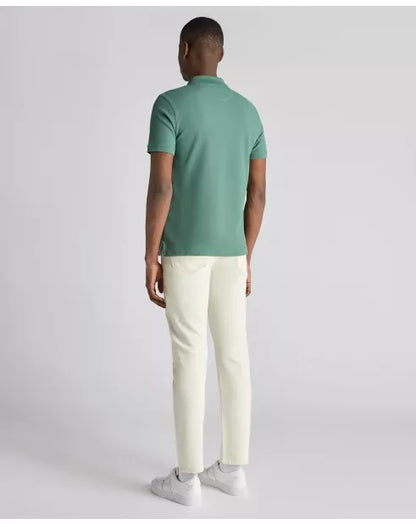 Remus Uomo Short Sleeve Polo Shirt - Green