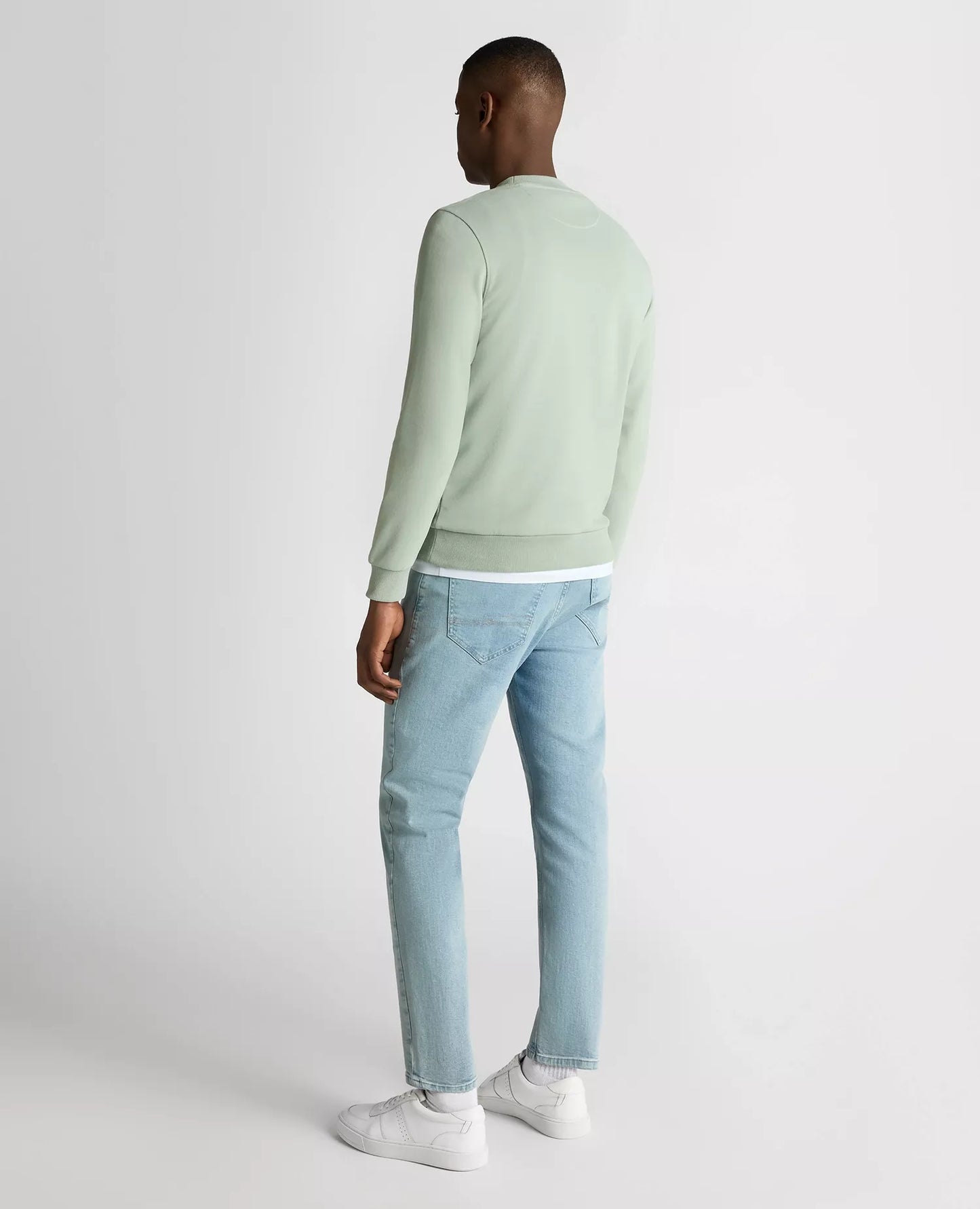 Remus Uomo Crew Neck Sweatshirt Light Green
