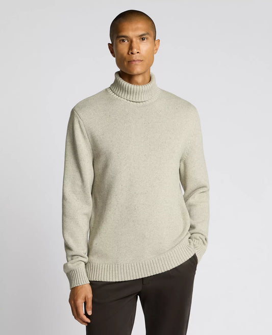 Remus Uomo Roll Neck Sweater - Grey