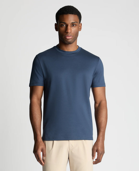Remus Uomo 24/5 Crew Neck Tee - Dark Blue