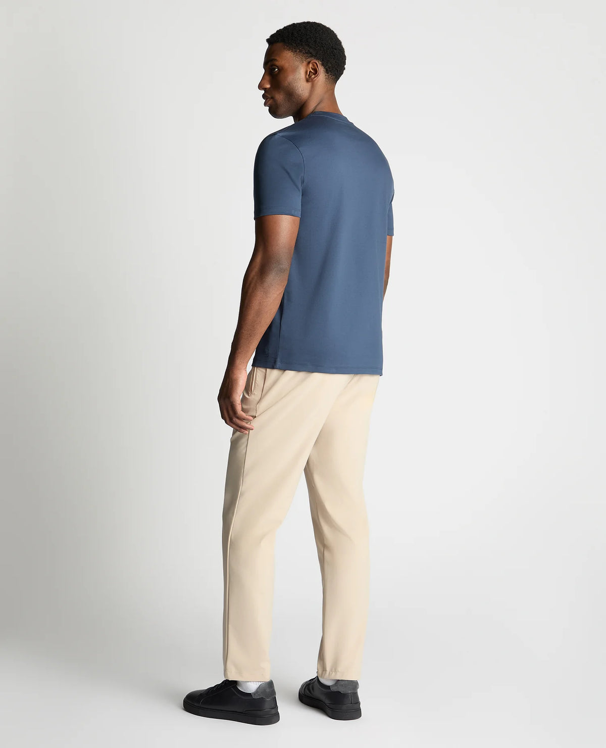 Remus Uomo 24/5 Crew Neck Tee - Dark Blue