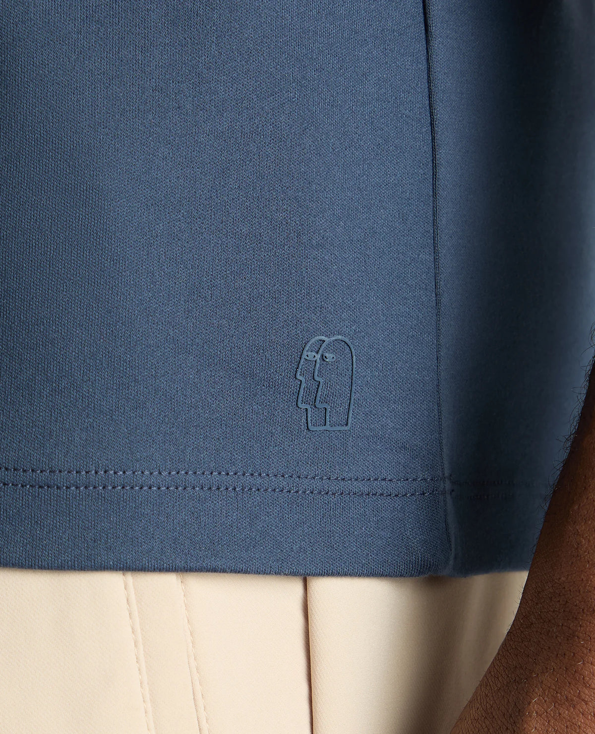 Remus Uomo 24/5 Crew Neck Tee - Dark Blue