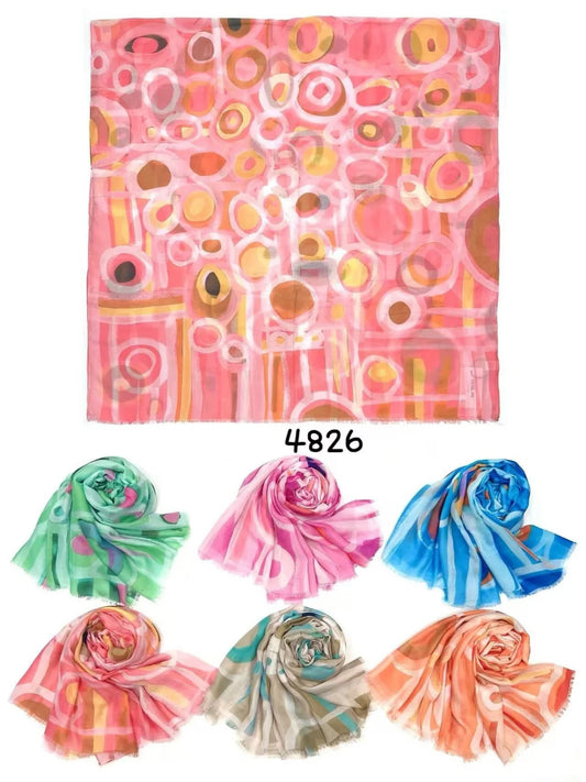 Deck Geo Printed Scarf
