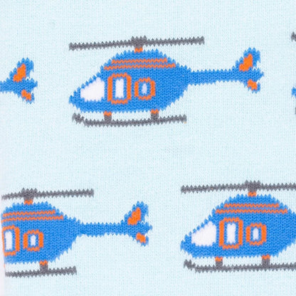 Swole Panda Bamboo Socks - Helicopter
