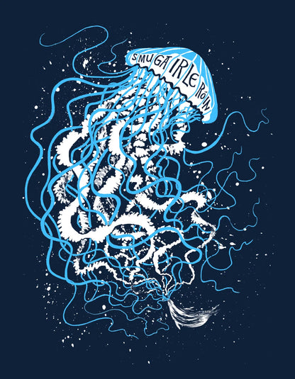 Mireog Smugairle Róin T-shirt - Navy