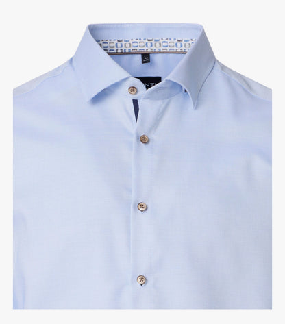 Venti Business Pinhead Shirt - Blue