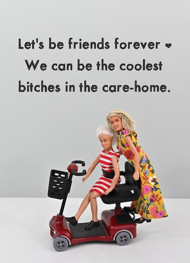 Bold & Bright Card - Let’s Be Friends Forever