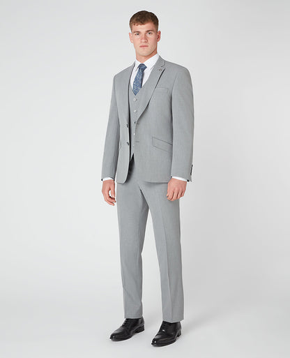 Remus Uomo Tapered Fit Stretch Palucci Suit Jacket -  Grey