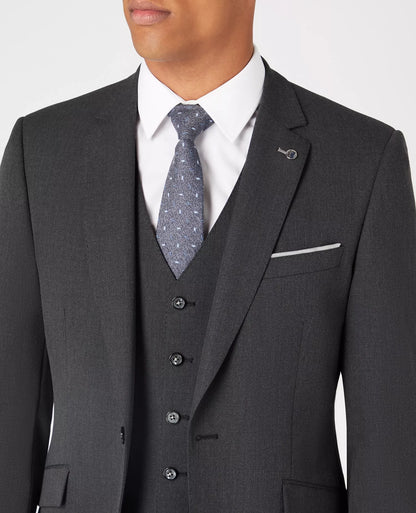 Remus Uomo Palucci Suit Jacket - Charcoal