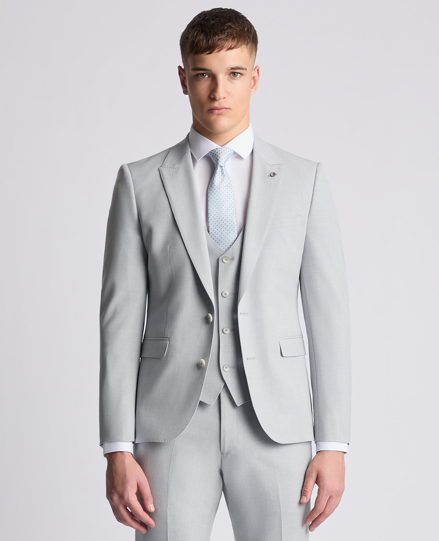 Remus Uomo Massa Jacket - Light Grey 12267 02