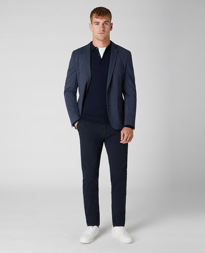 Remus Uomo Favian Jacket - Dark Blue